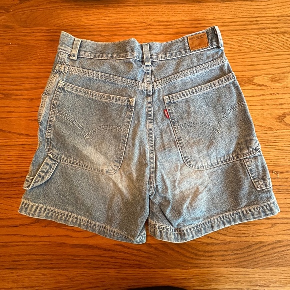 Girls Six 14 Levis Denim Shorts  High waist - Picture 6 of 11